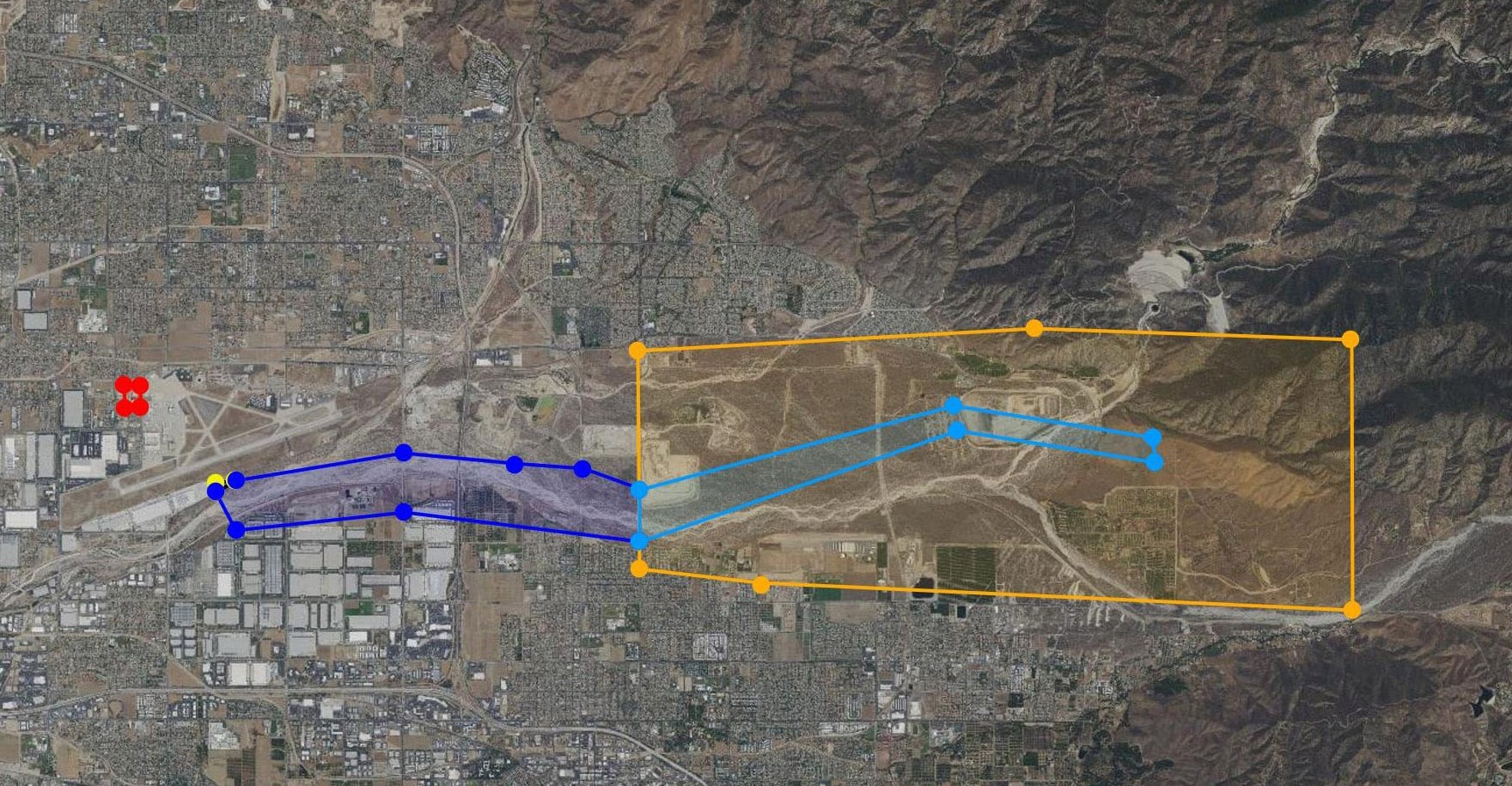 Norton Test Range Topographic Map